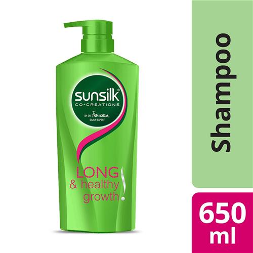 SUNSILK SHAMPOO LONG HEALTHY GROW.650mL.